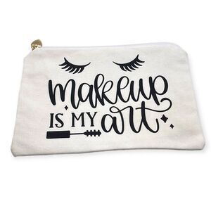 NWT Wool + Pepper Co. Cosmetic Makeup Bag